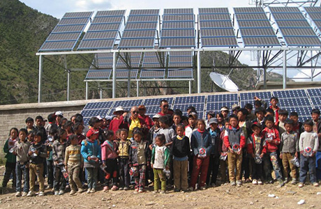 Donated to build Qinghai Qulang Duoduo Primary School PV Power Station