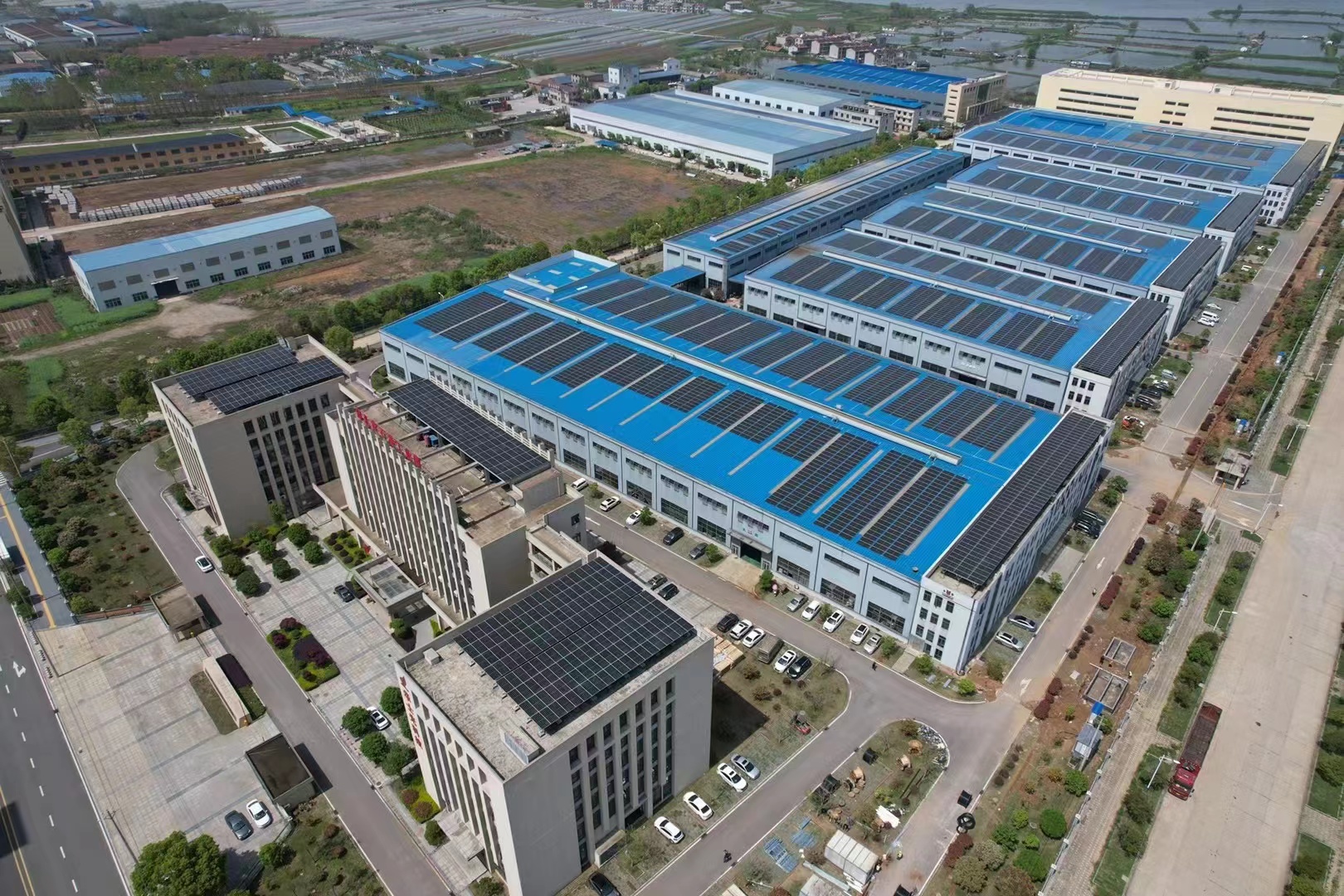 Hubei Huangshi Xingrui Intelligent Industrial Park 5.95MW PV Power Station