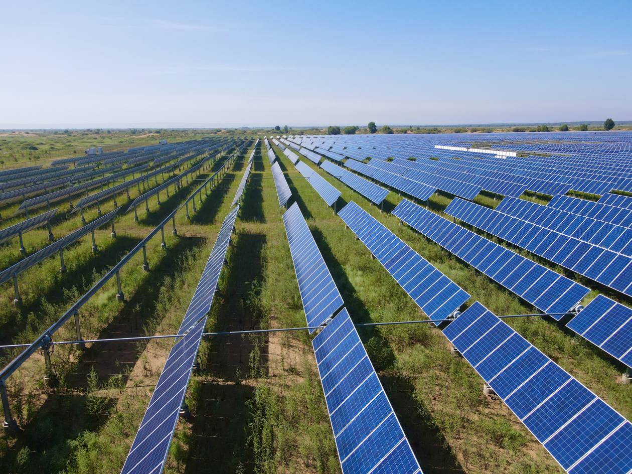 Shanxi Dingbian Jiawei 30MW photovoltaic power station