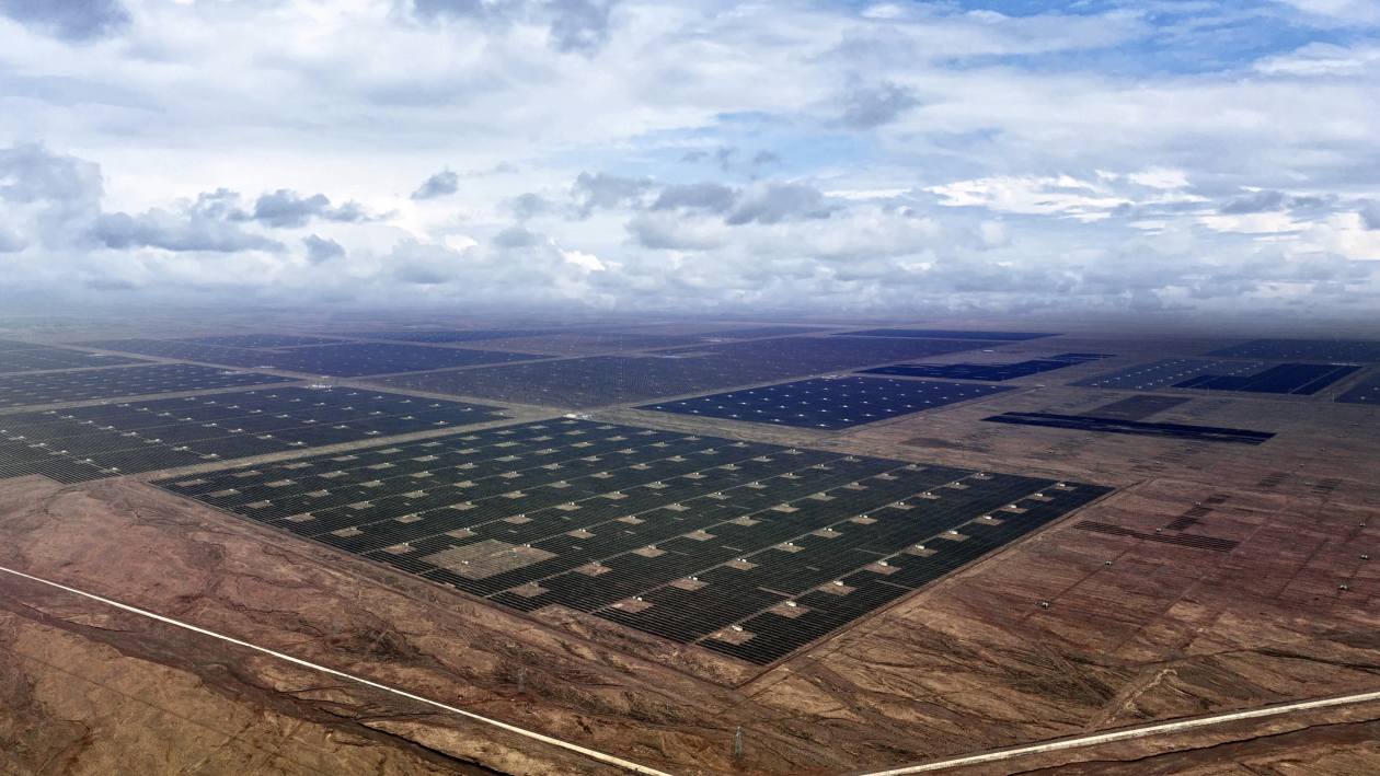 Gansu Jinchang Xipo 200MW PV Power Station